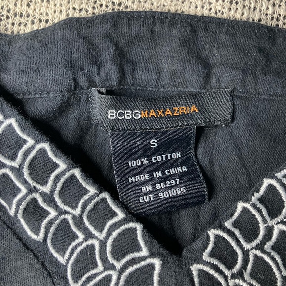Black Bcbg by Max Azria Top - Picture 2 of 4